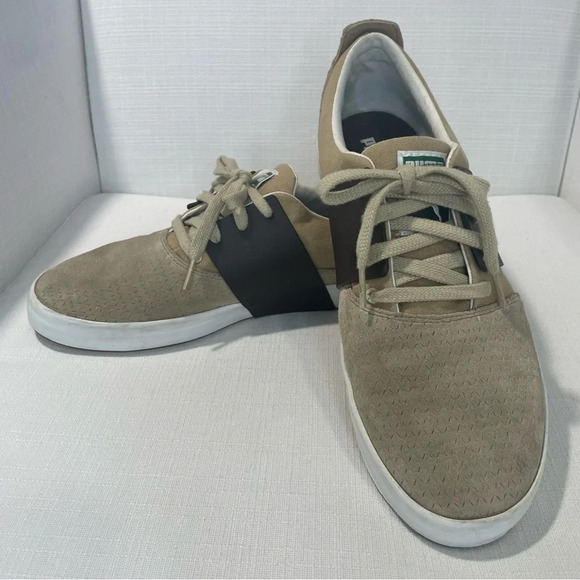 Puma Eco Ortholite Tan & Brown Men’s Shoes Size 9.5 - Picture 3 of 13